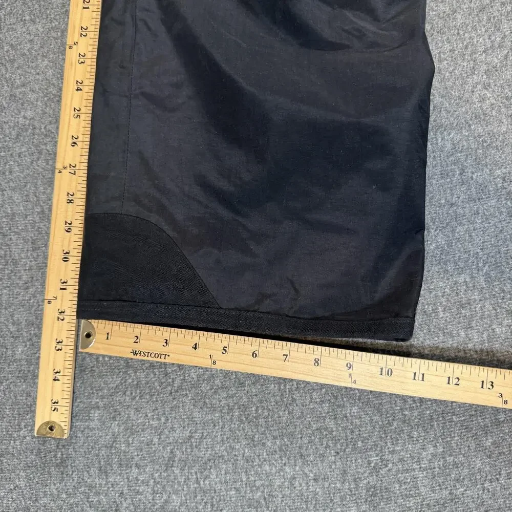 The North Face HyVent Snow Pants Mens Medium Black Waterproof Ski Cargo Vented